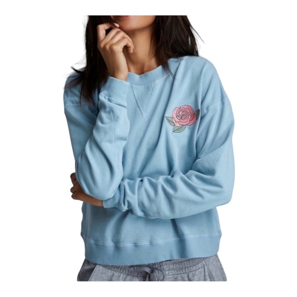 Spiritual Gangster Tops - Spiritual Gangster Rose Sweatshirt